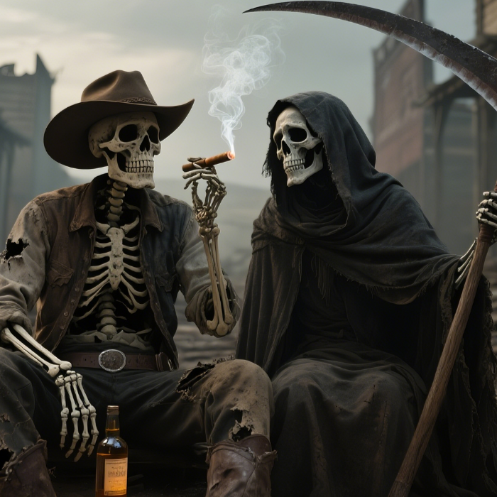 He Came to Take Me, But We Sat Instead