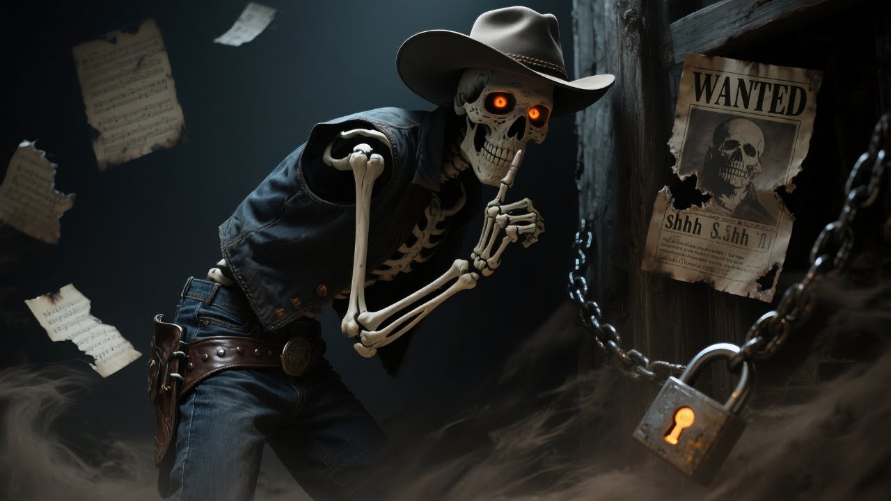 The Music They Couldn’t Kill - Dark Country Gothic Americana Single cover art