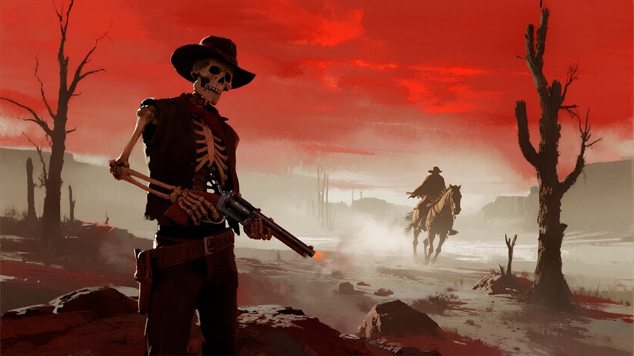 When Mercy Rides Away - Dark Country Gothic Americana Single cover art