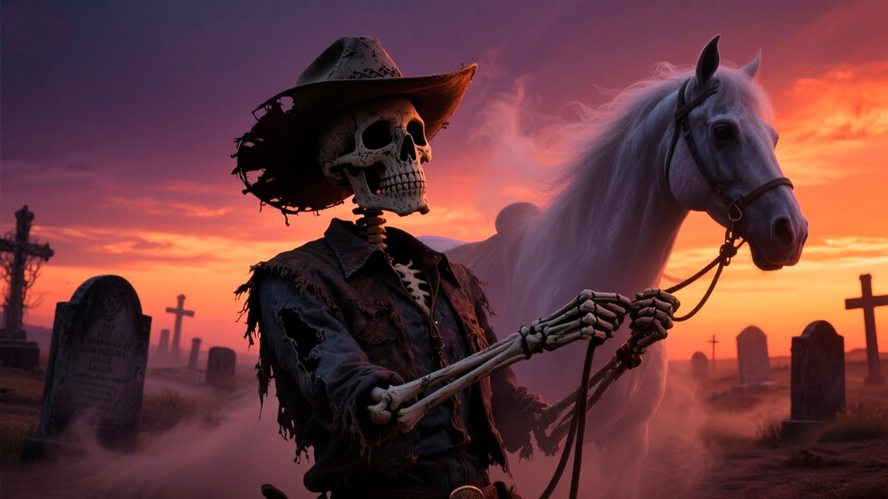 The Saddle Carries More Than Bones - Dark Country Gothic Americana Single cover art