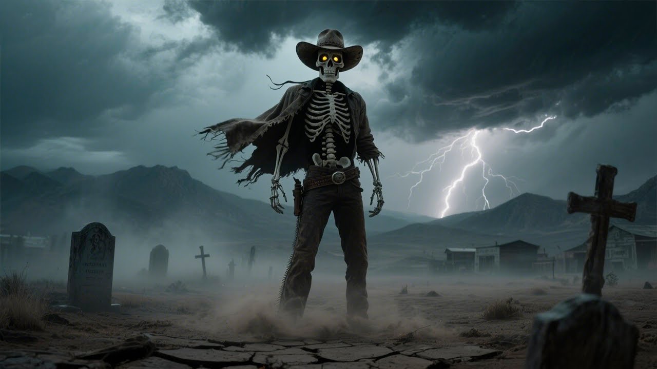 Storms Ain’t Got My Name on Them - Dark Country Gothic Americana Single cover art