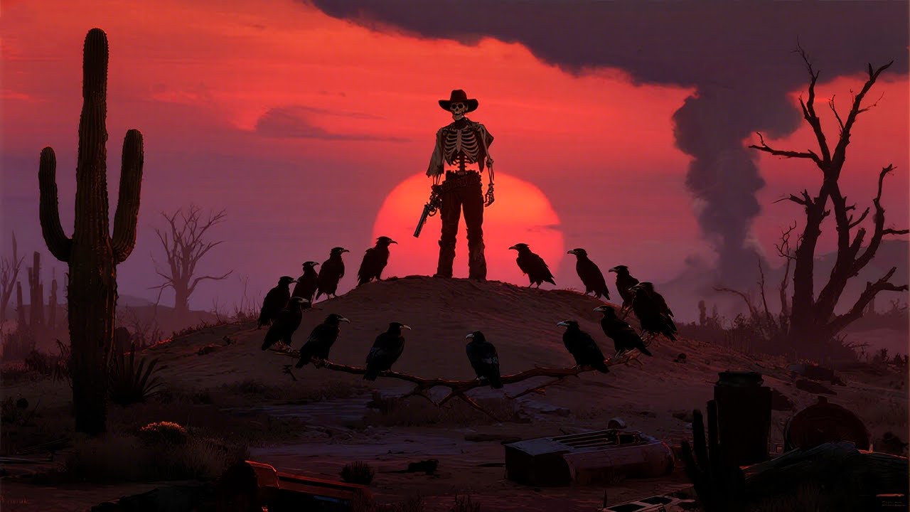 Vultures Ain’t Patient - Dark Country Gothic Americana Single cover art