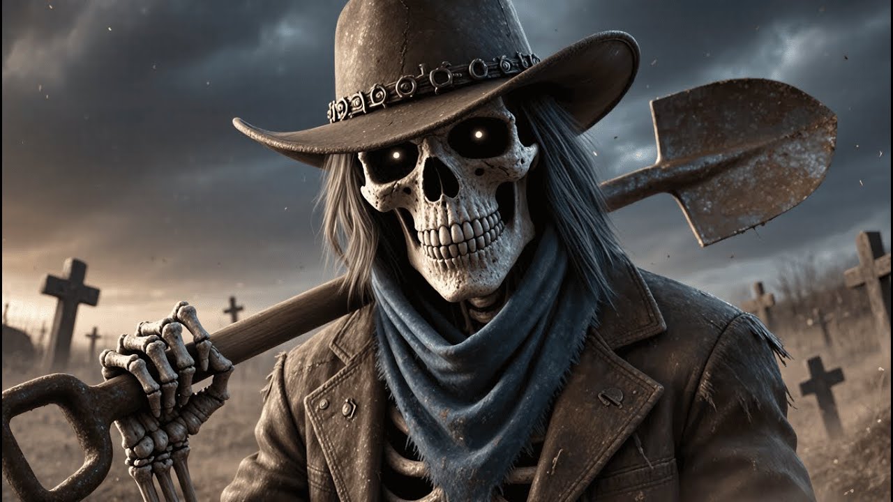 Hymns for the Holes I’ve Dug - Dark Country Gothic Americana Single cover art