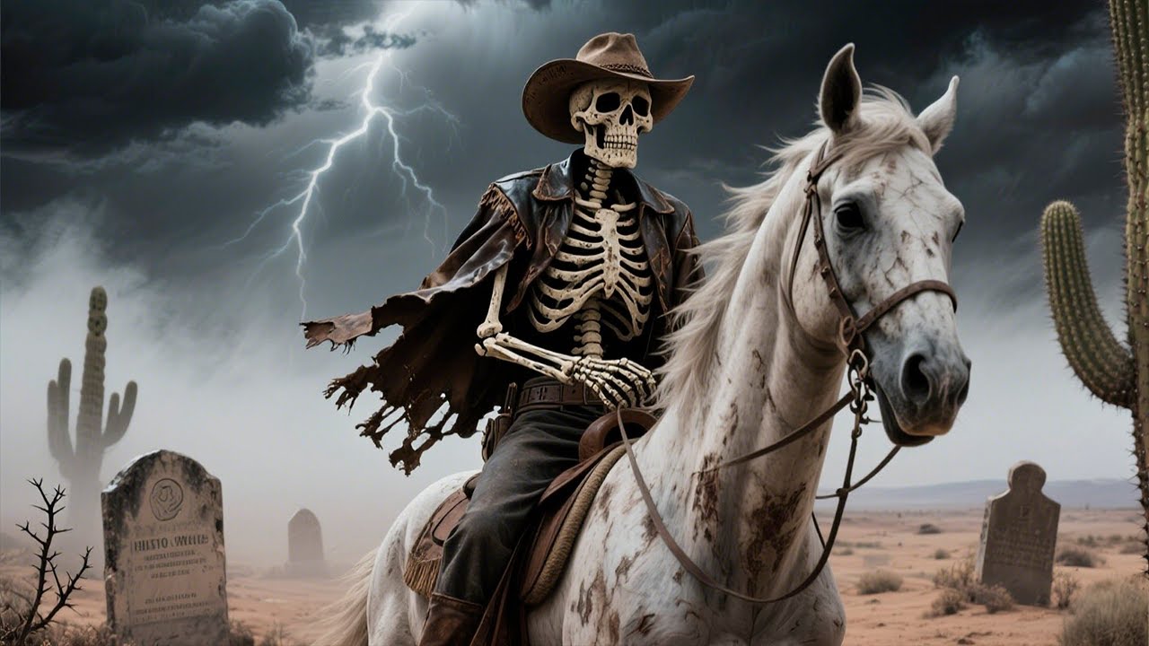 My Bones Remember How to Ride - Dark Country Gothic Americana Single cover art