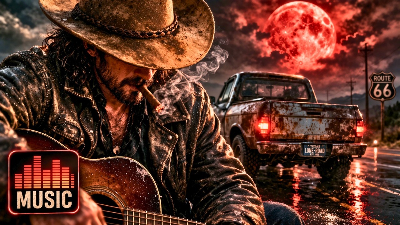 Midnight Road Radio - Dark Country Gothic Americana Single cover art