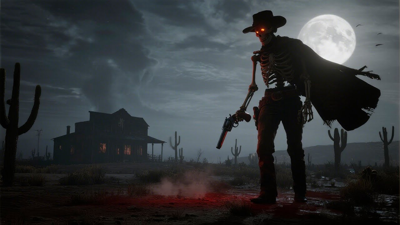 Blood Beneath My Boots - Dark Country Gothic Americana Single cover art