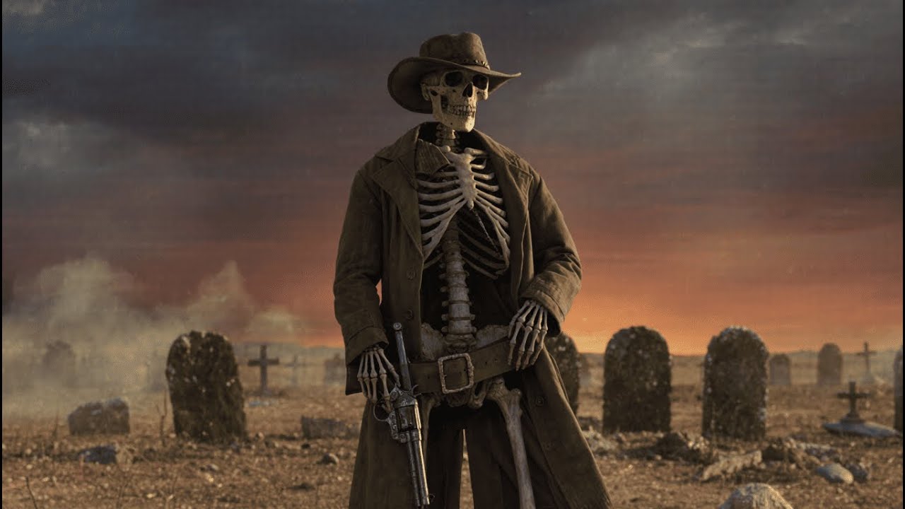 Blood in the Dust, Steel in the Hand - Dark Country Gothic Americana Single cover art