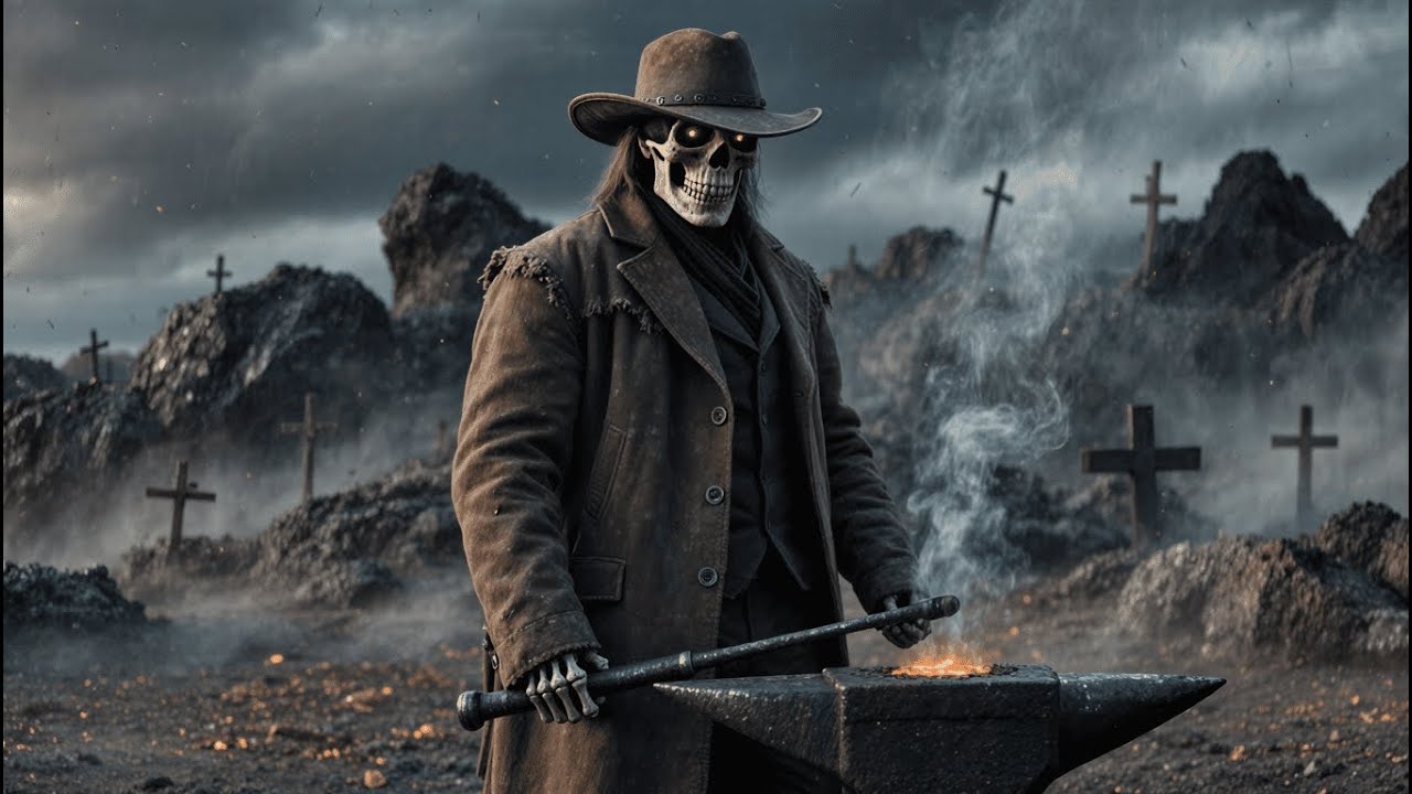 Ashes on the Anvil - Dark Country Gothic Americana Single cover art