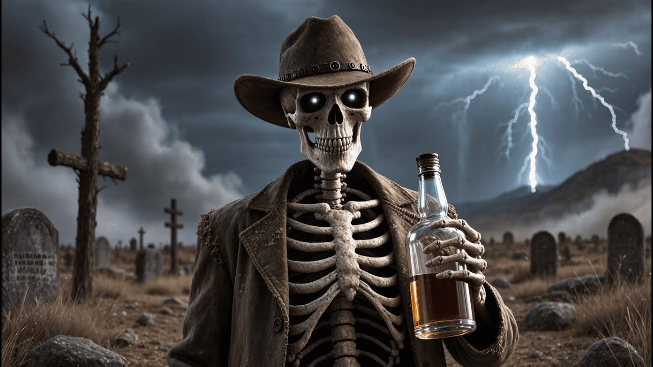 Whiskey-Soaked Gospel - Dark Country Gothic Americana Single cover art