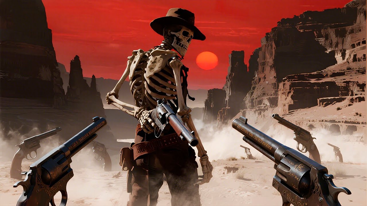 Hollow Guns and Heavy Names - Dark Country Gothic Americana Single cover art