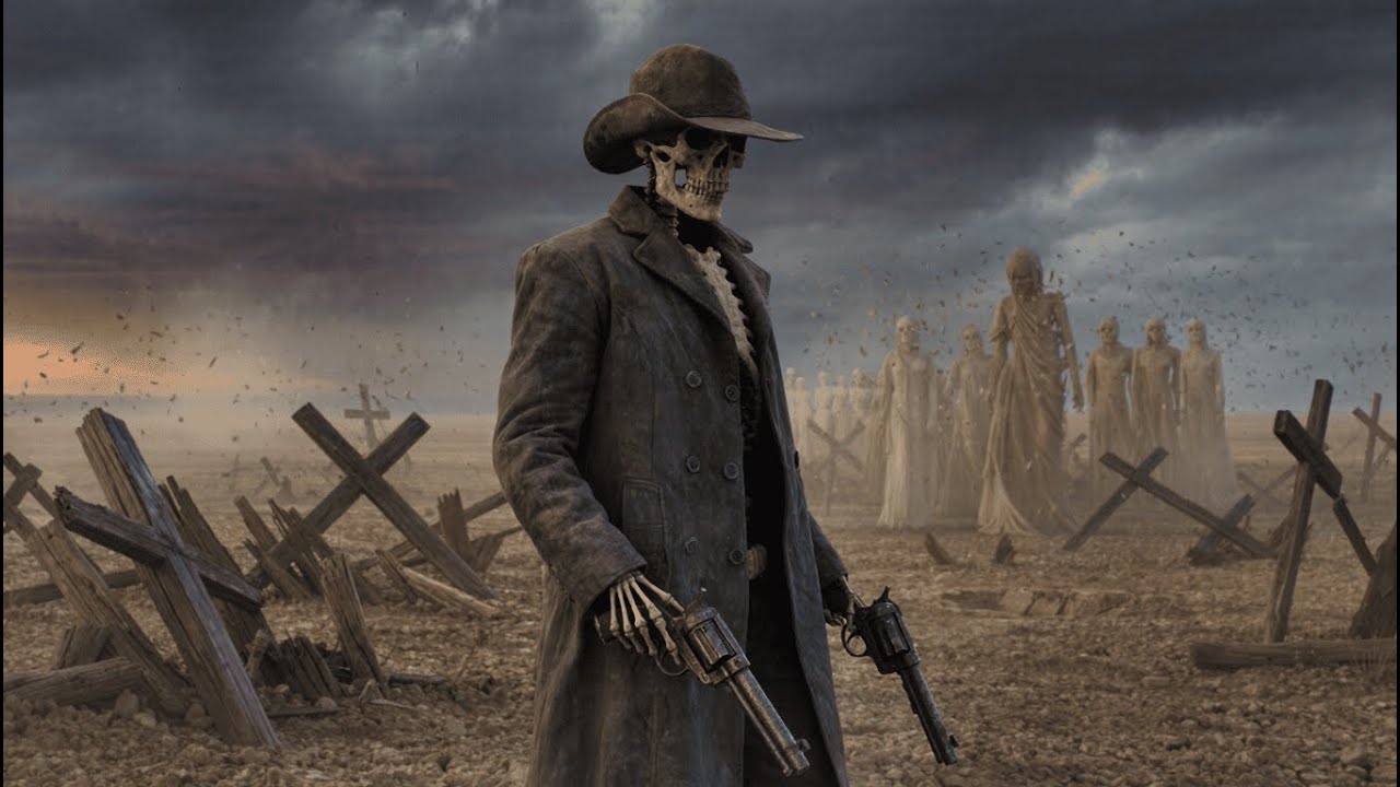 No Cross, No Savior, Just Dust - Dark Country Gothic Americana Single cover art