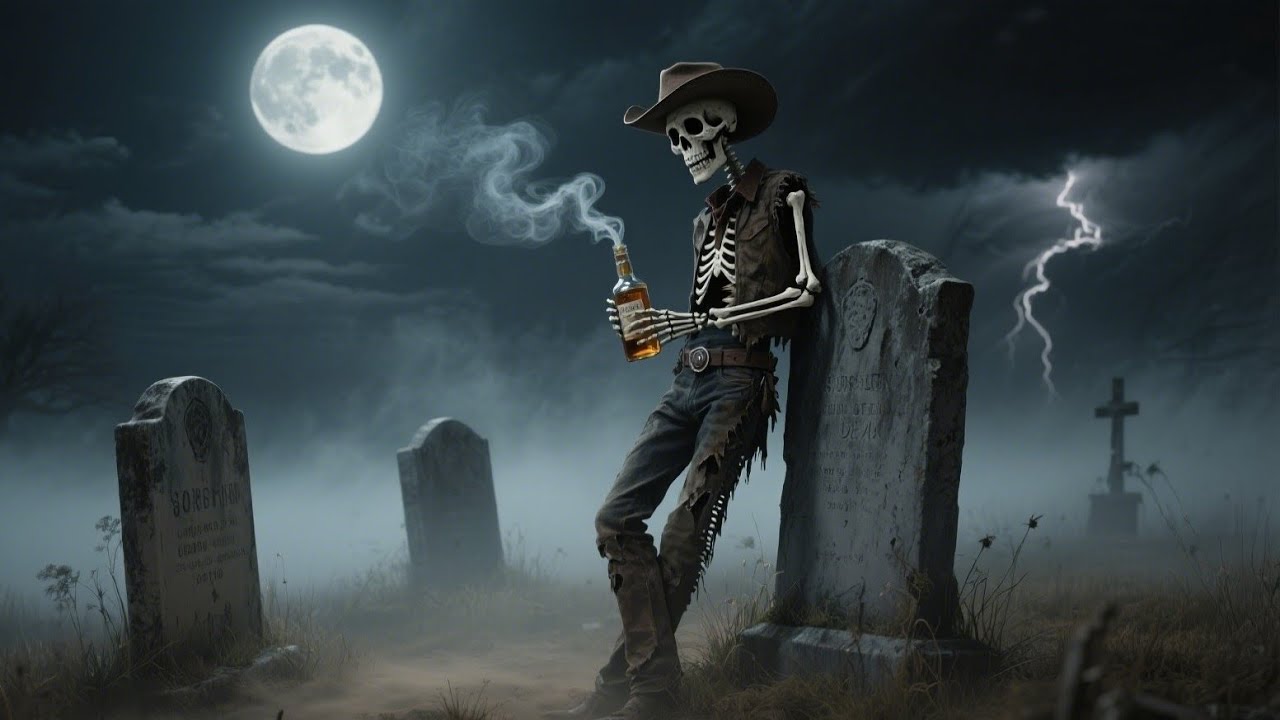 Smoke Between Two Graves - Dark Country Gothic Americana Single cover art