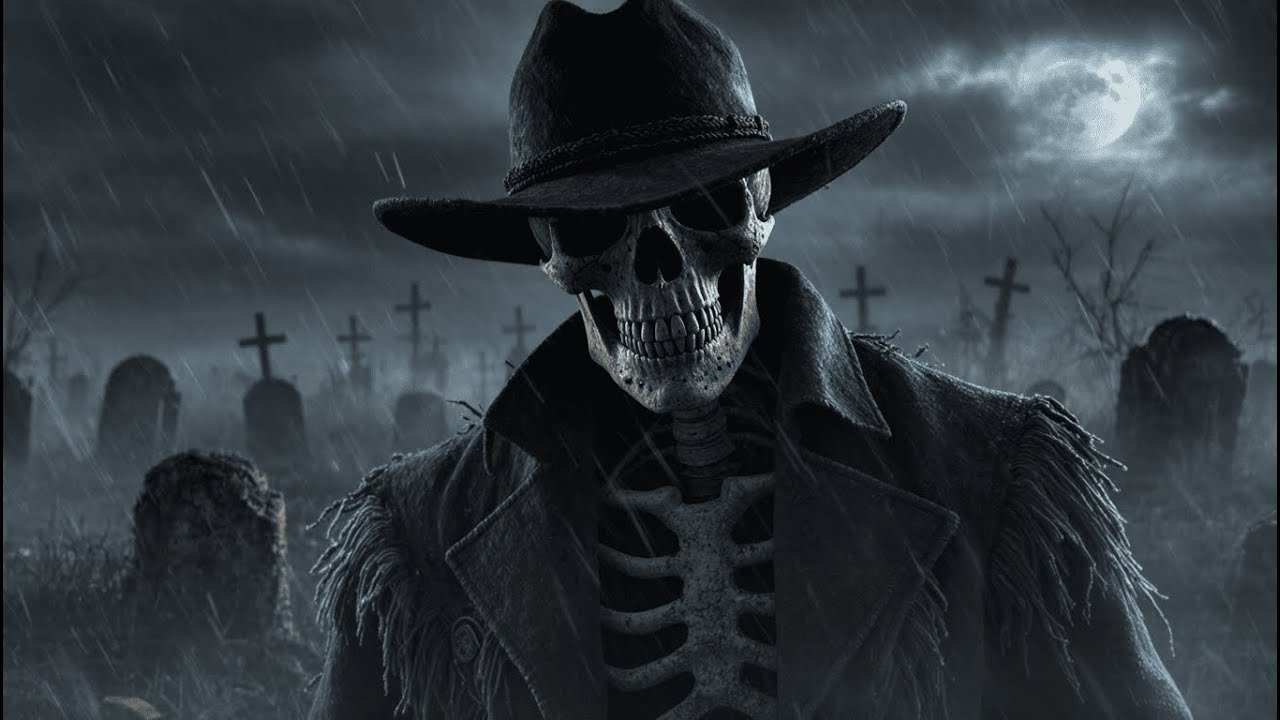 The Lord’s Prayer Sounds Different in a Graveyard - Dark Country Gothic Americana Single cover art