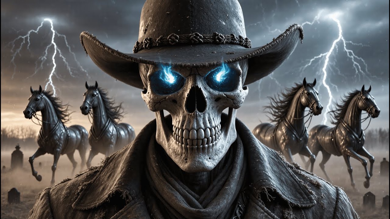 Iron Riders of the Dawn - Dark Country Gothic Americana Single cover art