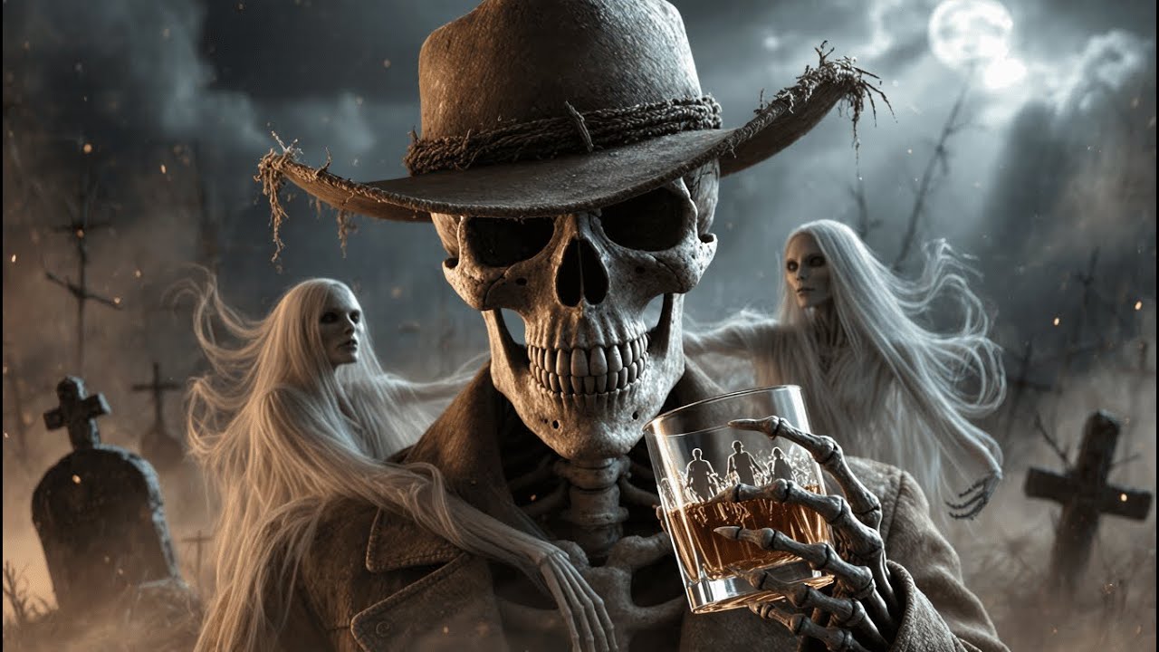 The Reaper Don’t Drink Alone - Dark Country Gothic Americana Single cover art