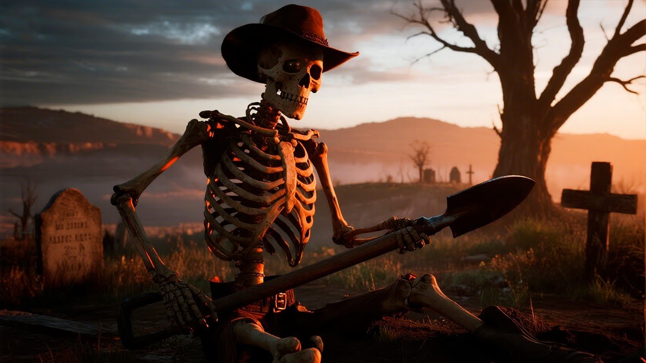 Digging Holes for Ghosts - Dark Country Gothic Americana Single cover art