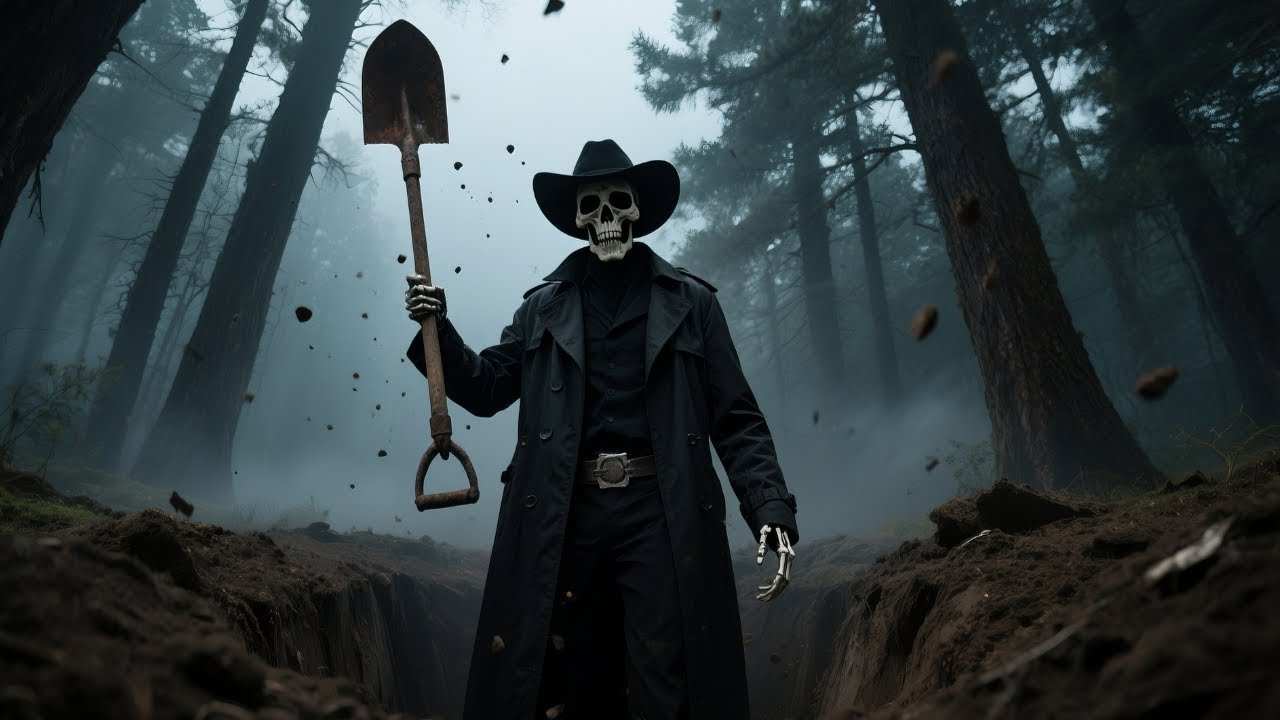 Gravedigger’s Smile - Dark Country Gothic Americana Music Single by Coffin Crown featuring haunting ballads, southern gothic themes, and atmospheric dark country sounds