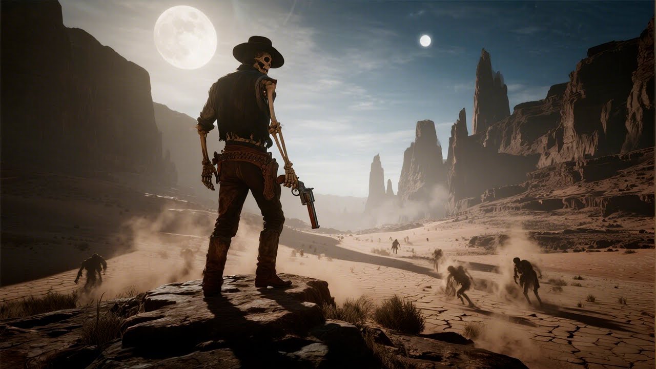 No Mercy West of Here - Dark Country Gothic Americana Single cover art