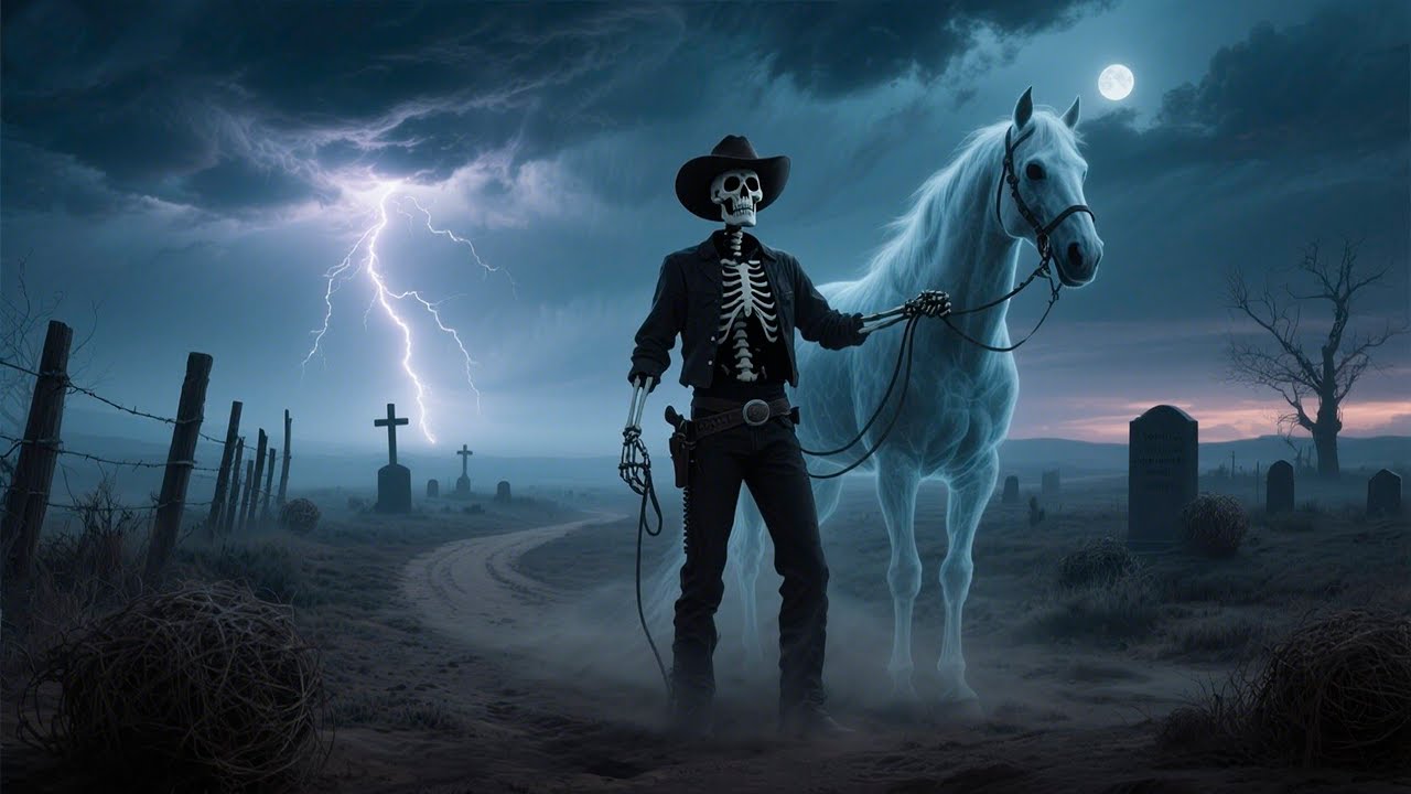 Rode Through Every Goodbye - Dark Country Gothic Americana Single cover art