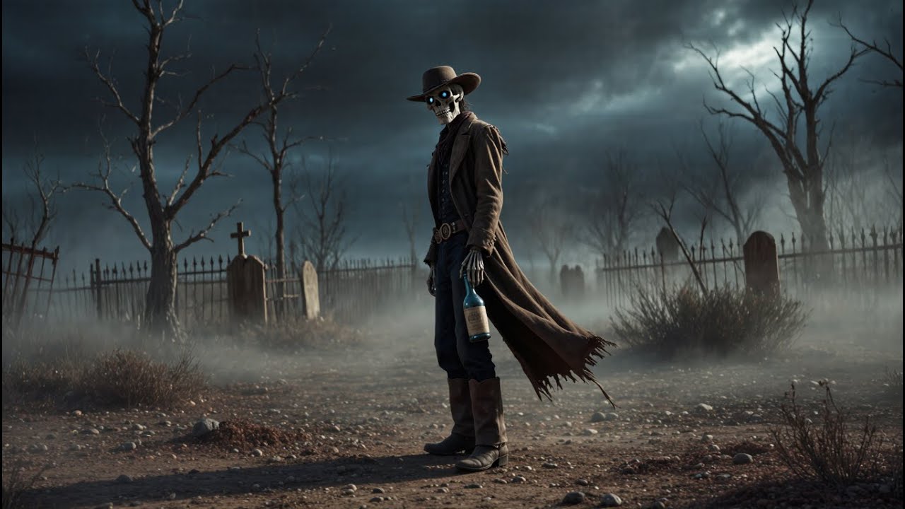 I’ve Been Forgiven by a God I Don’t Believe In - Dark Country Gothic Americana Single cover art