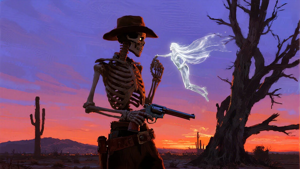 Her Touch Outlived the Grave - Dark Country Gothic Americana Single cover art