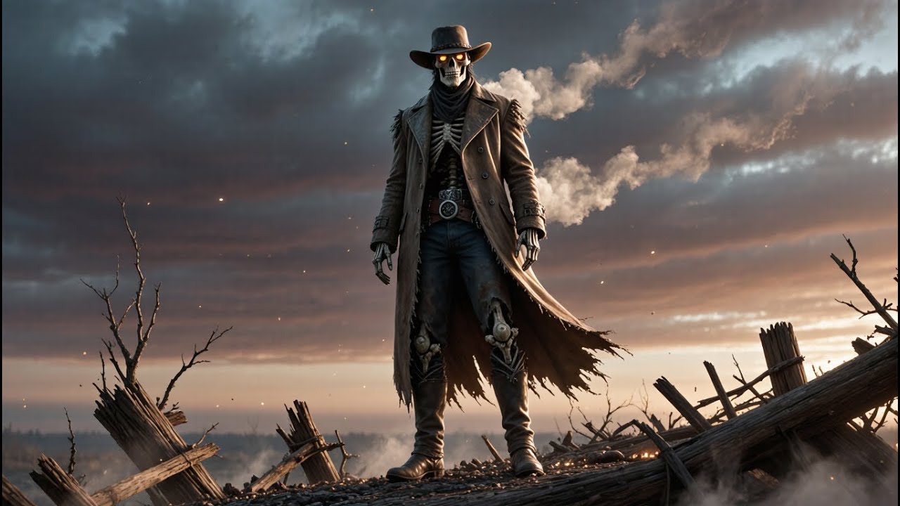 Burned Bridges and Smoking Guns - Dark Country Gothic Americana Single cover art