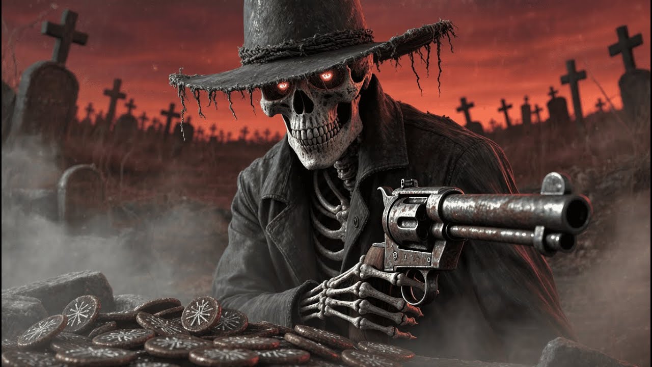 The Devil Counts My Bullets - Dark Country Gothic Americana Single cover art