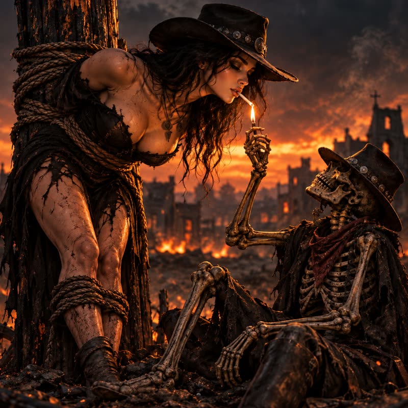 THE WAY SHE BURNS cover art