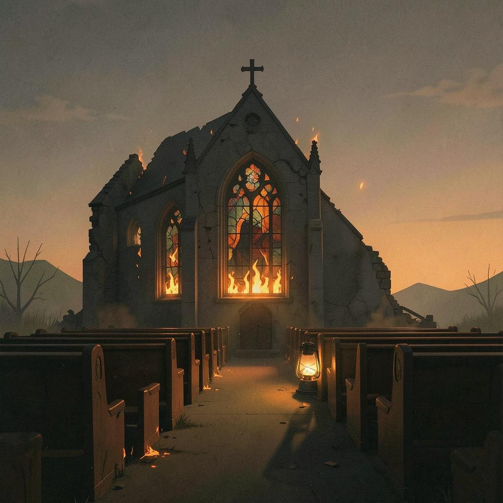 Burn the Sanctuary Down (Alt 1) cover art
