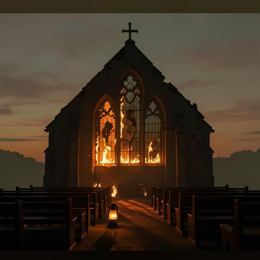 Burn the Sanctuary Down cover art