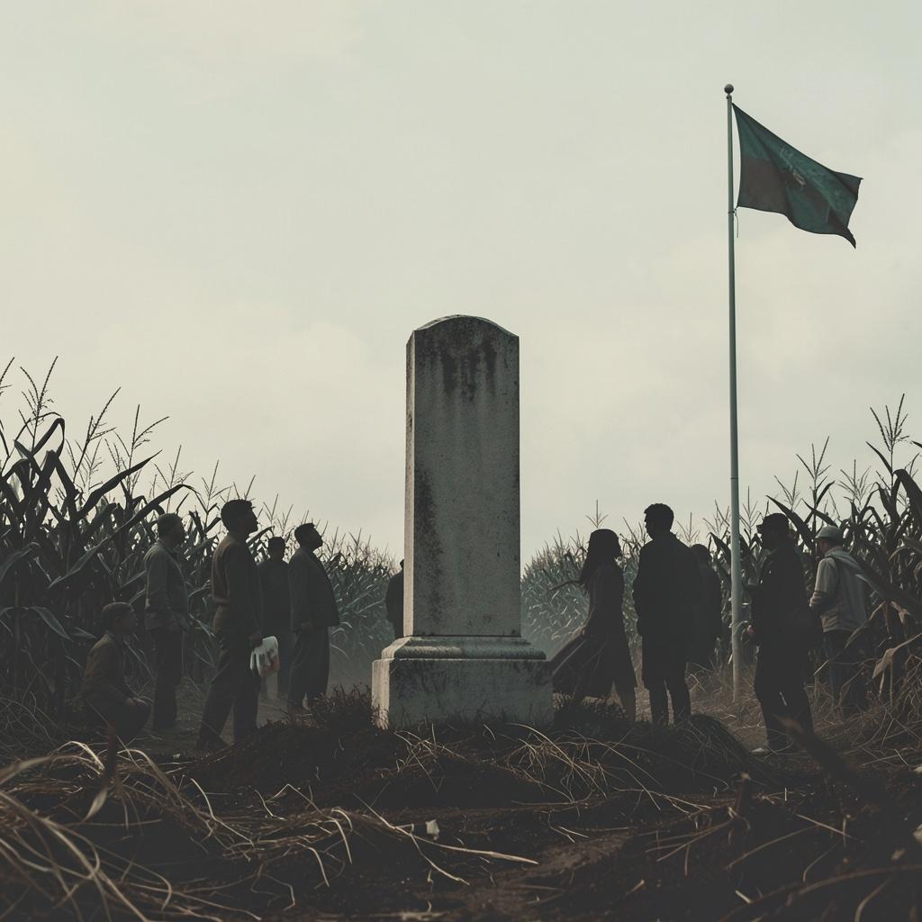 We Buried Him Standing Up cover art