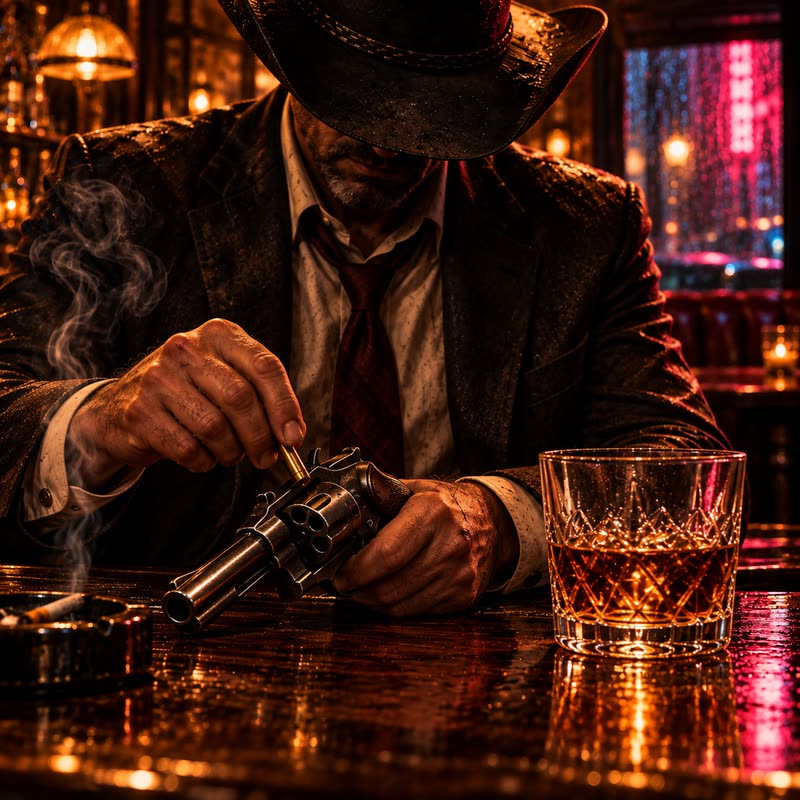 Whiskey Loads the Gun - Cowboy in a Suit